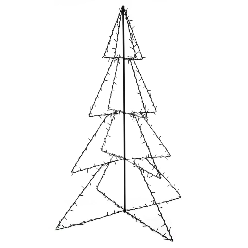 Kegelkerstboom 240 LED's binnen en buiten 115x150 cm is nu te koop bij PeponiXL, paradijselijk wonen!