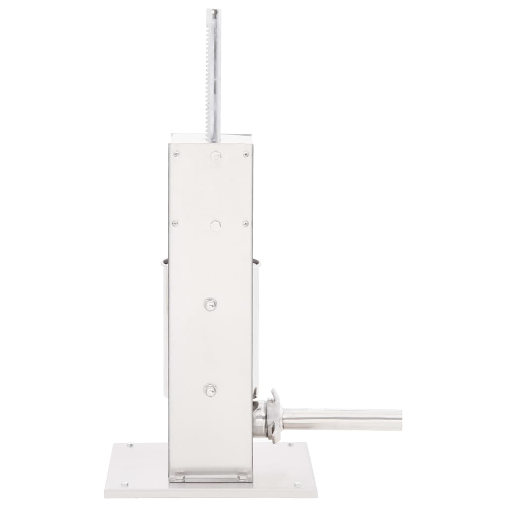 Worstenvuller handmatig 3 L roestvrij staal zilverkleurig is nu te koop bij PeponiXL, paradijselijk wonen!