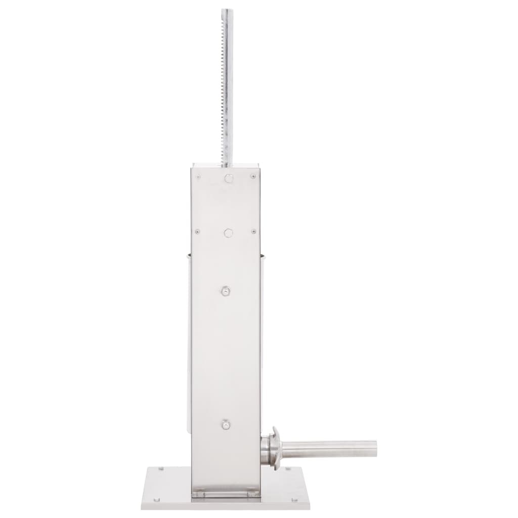 Worstenvuller handmatig 5 L roestvrij staal zilverkleurig is nu te koop bij PeponiXL, paradijselijk wonen!