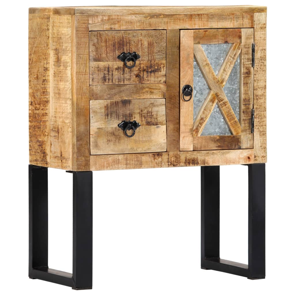 Dressoir 60x30x76 cm massief mangohout is nu te koop bij PeponiXL, paradijselijk wonen!