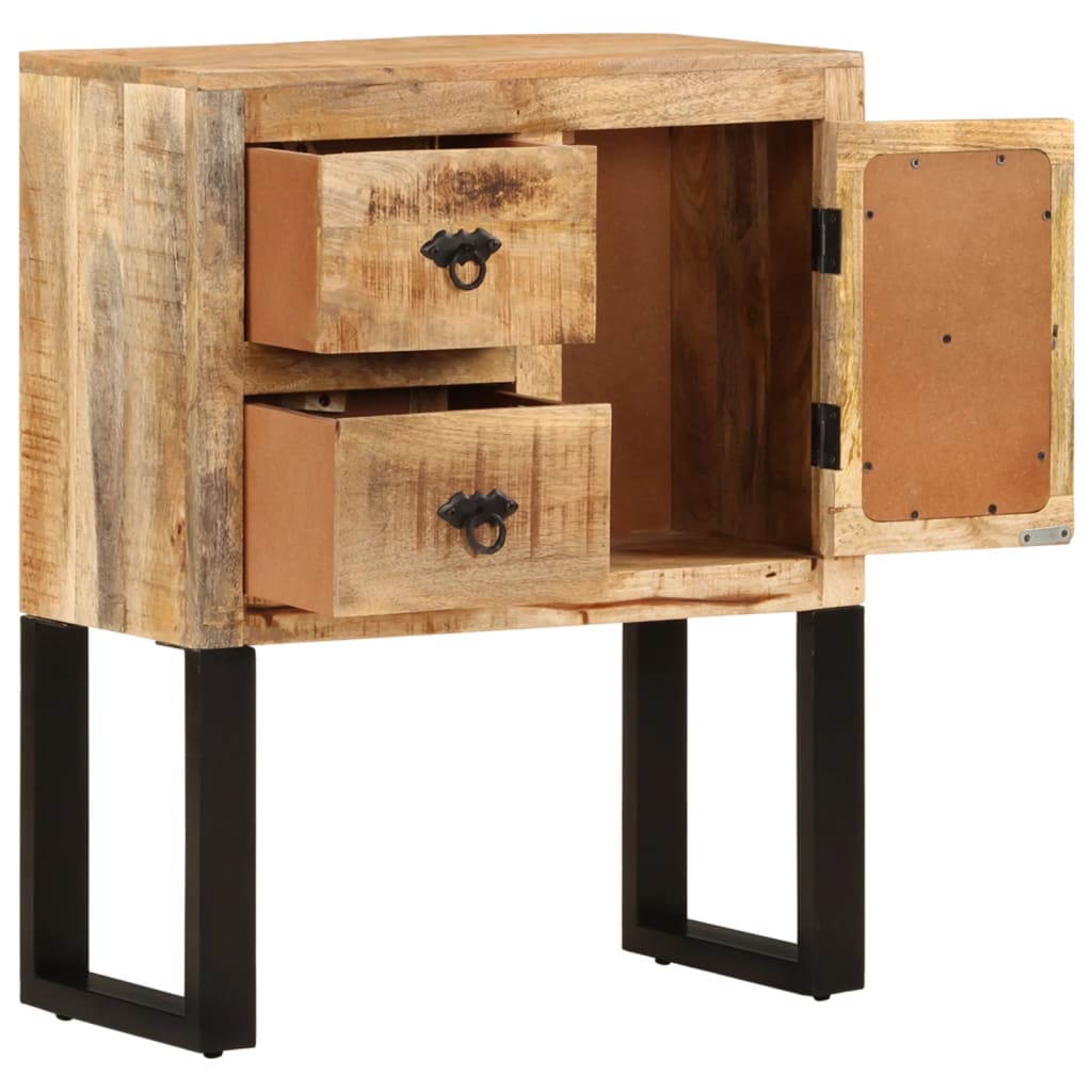 Dressoir 60x30x76 cm massief mangohout is nu te koop bij PeponiXL, paradijselijk wonen!