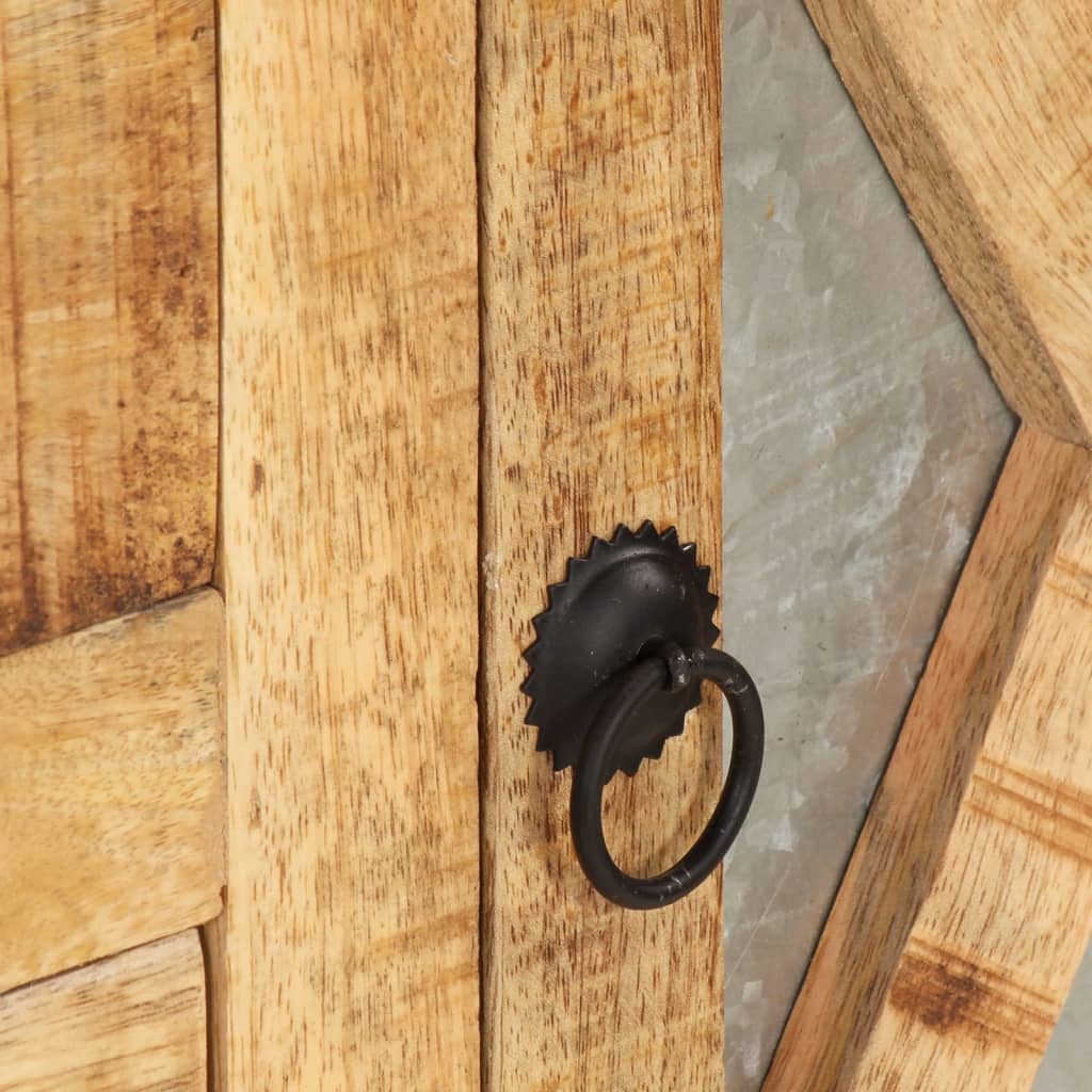 Dressoir 60x30x76 cm massief mangohout is nu te koop bij PeponiXL, paradijselijk wonen!