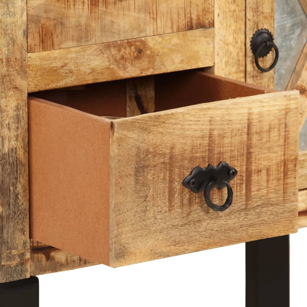 Dressoir 60x30x76 cm massief mangohout is nu te koop bij PeponiXL, paradijselijk wonen!