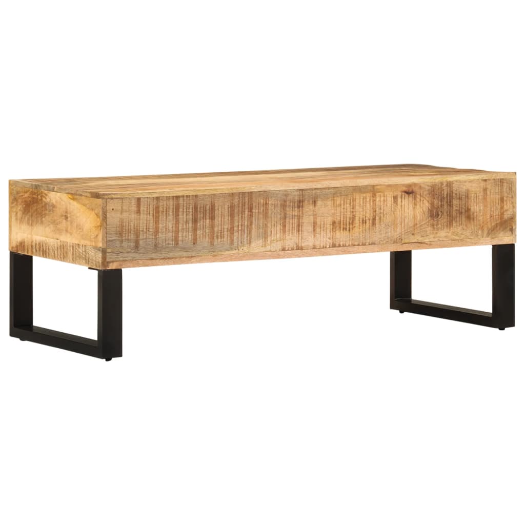 Salontafel 110x50x38 cm massief mangohout is nu te koop bij PeponiXL, paradijselijk wonen!