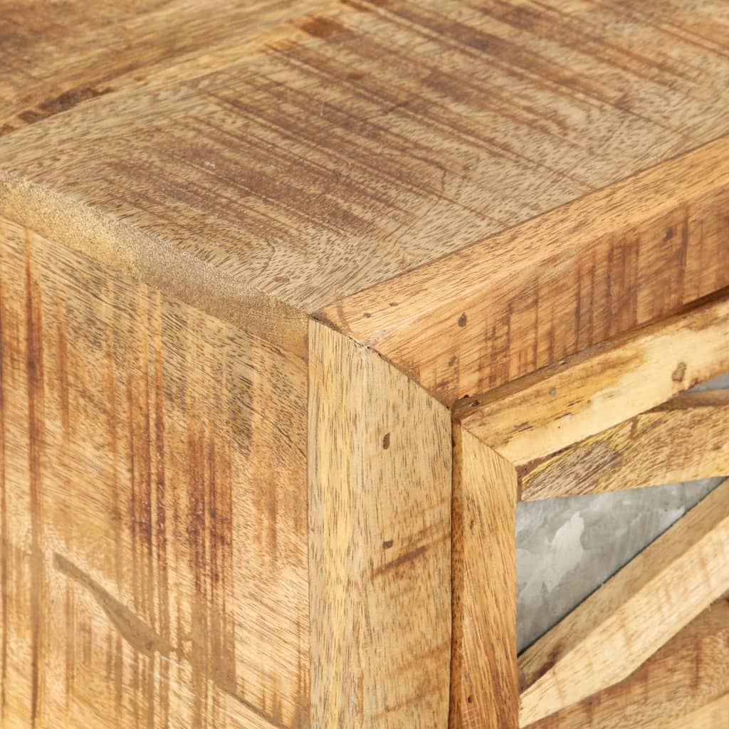 Salontafel 110x50x38 cm massief mangohout is nu te koop bij PeponiXL, paradijselijk wonen!