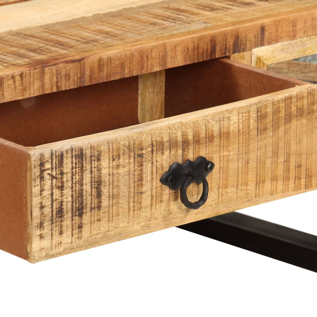 Salontafel 110x50x38 cm massief mangohout is nu te koop bij PeponiXL, paradijselijk wonen!