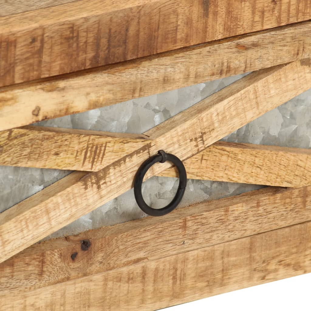 Salontafel 110x50x38 cm massief mangohout is nu te koop bij PeponiXL, paradijselijk wonen!
