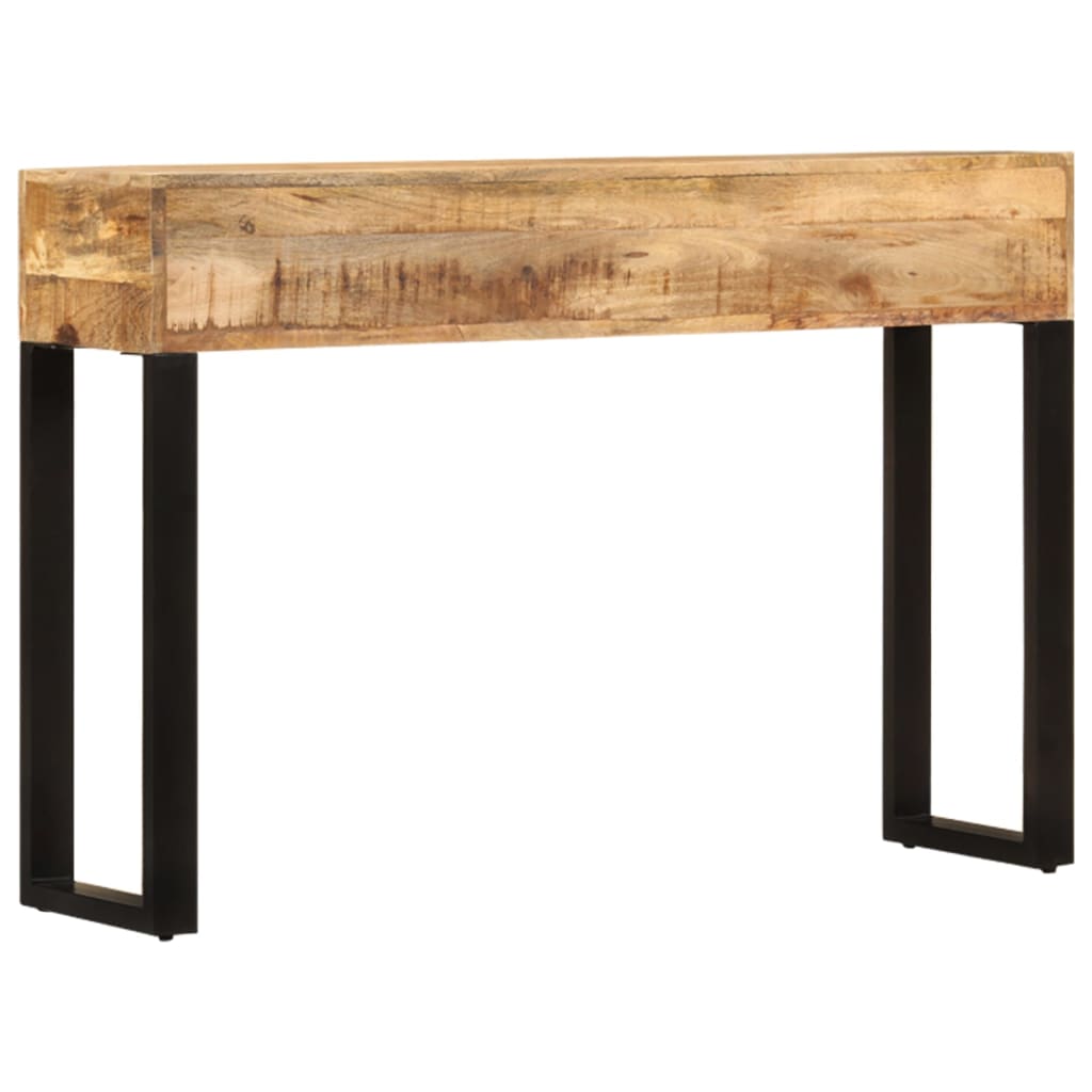 Wandtafel 110x30x76 cm massief mangohout is nu te koop bij PeponiXL, paradijselijk wonen!