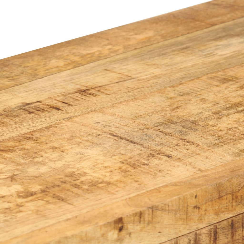 Wandtafel 110x30x76 cm massief mangohout is nu te koop bij PeponiXL, paradijselijk wonen!