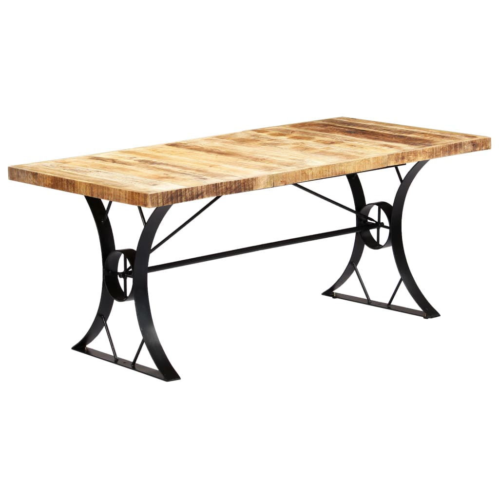 Eettafel 180x90x76 cm massief mangohout is nu te koop bij PeponiXL, paradijselijk wonen!