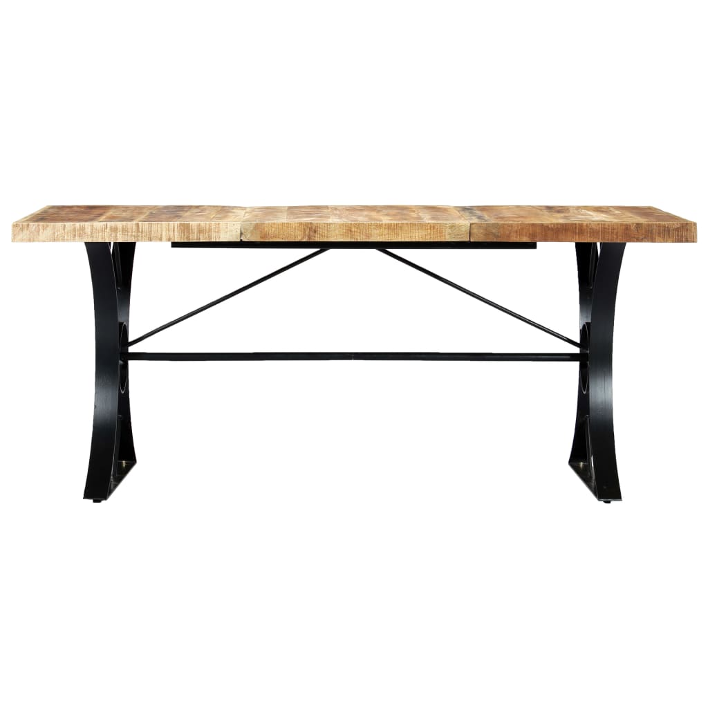 Eettafel 180x90x76 cm massief mangohout is nu te koop bij PeponiXL, paradijselijk wonen!