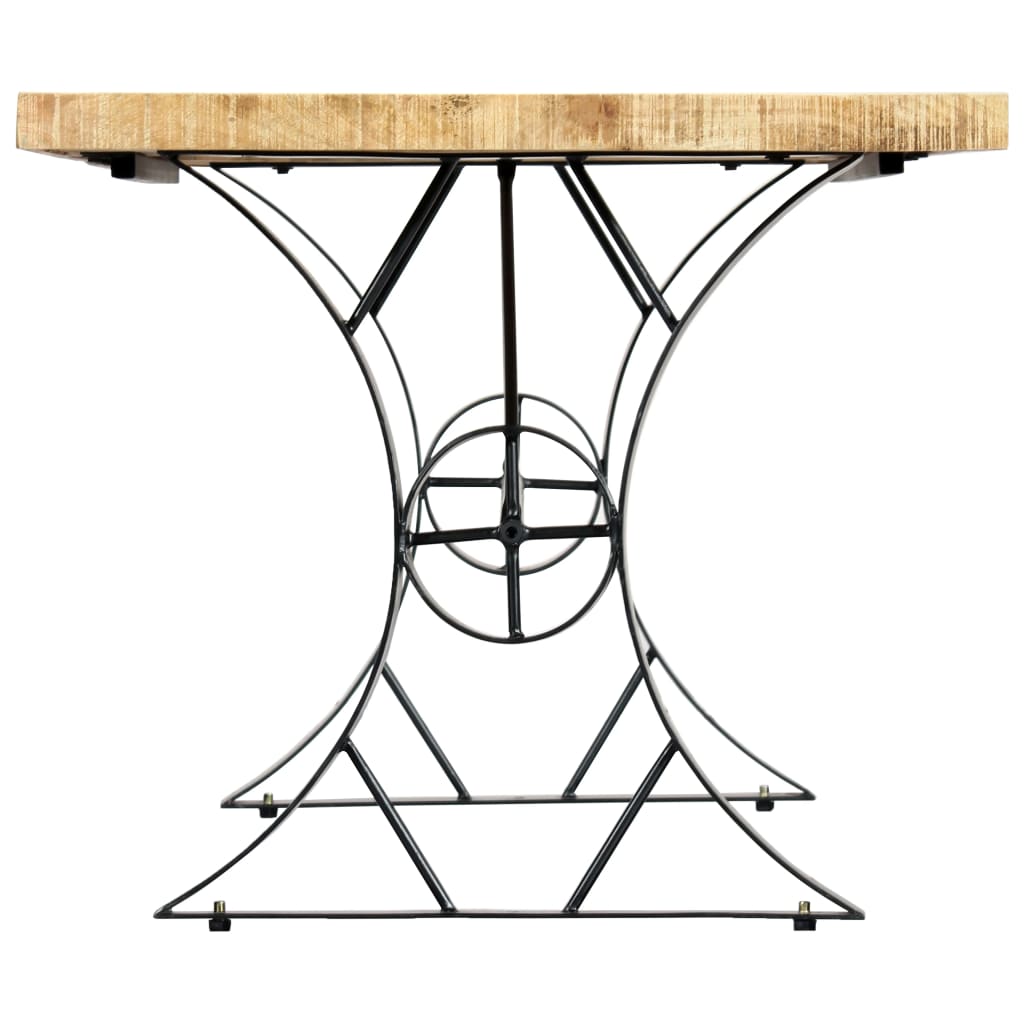 Eettafel 180x90x76 cm massief mangohout is nu te koop bij PeponiXL, paradijselijk wonen!