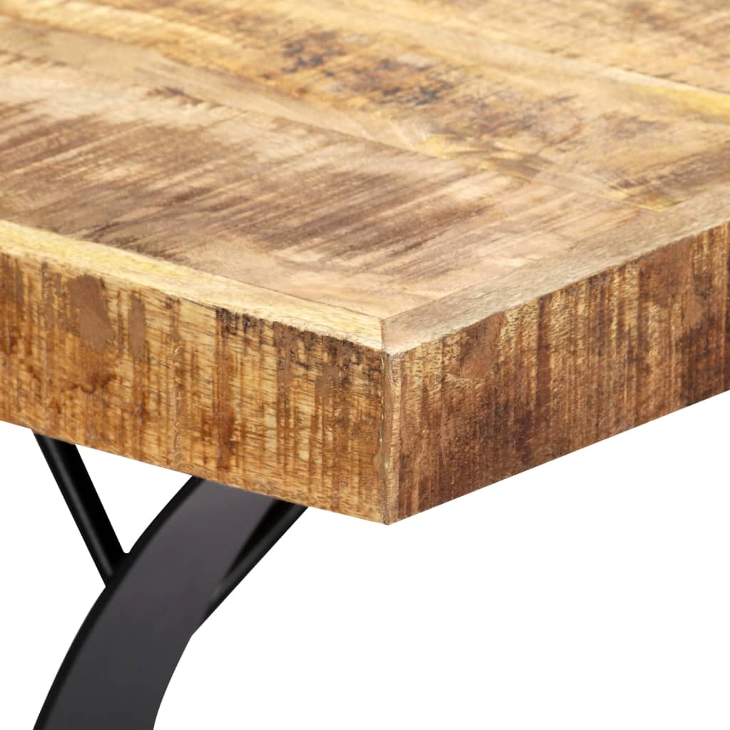 Eettafel 180x90x76 cm massief mangohout is nu te koop bij PeponiXL, paradijselijk wonen!