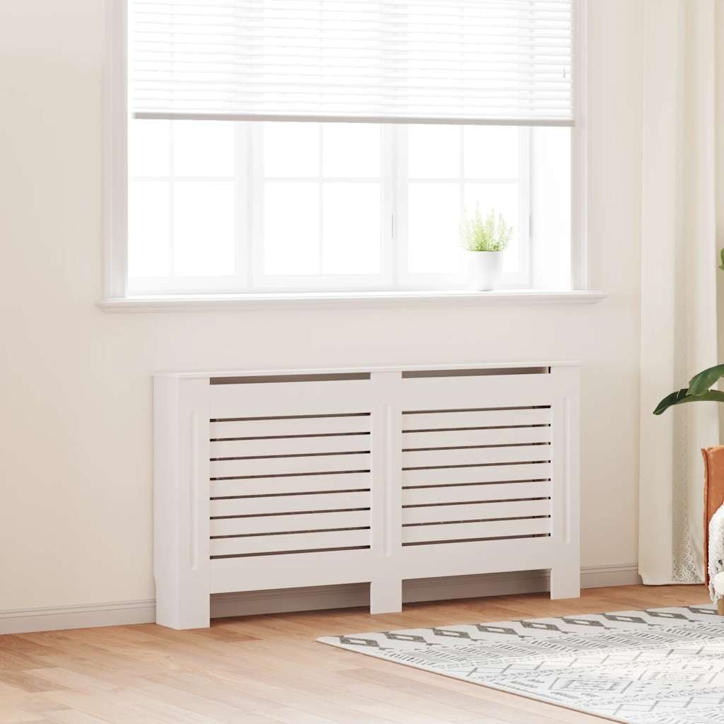 Radiatorombouw 152x19x81,5 cm MDF wit is nu te koop bij PeponiXL, paradijselijk wonen!