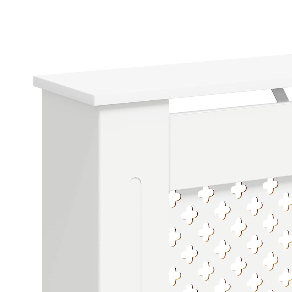 Radiatorombouw 112x19x81,5 cm MDF wit is nu te koop bij PeponiXL, paradijselijk wonen!