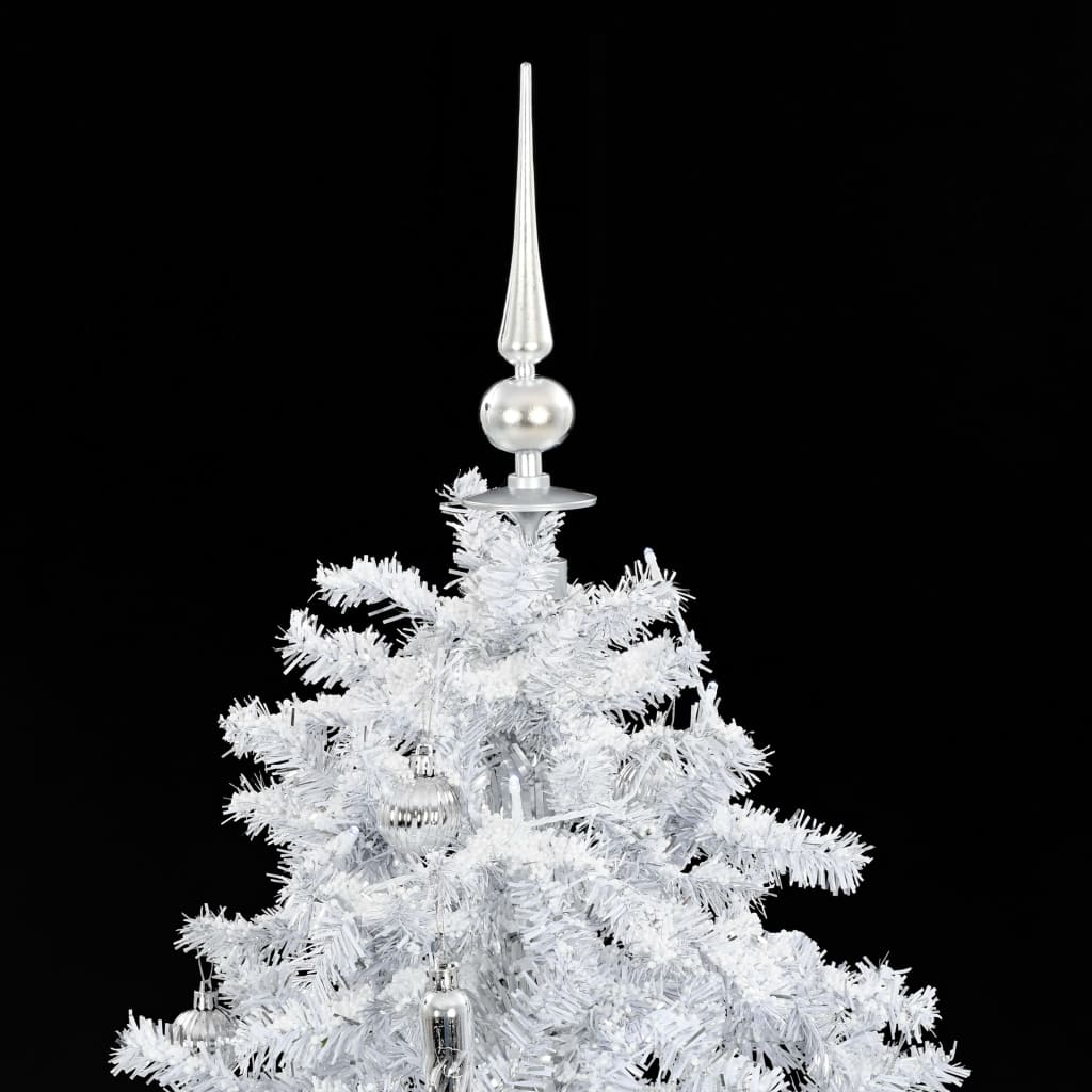 Kerstboom sneeuwend met paraplubasis 140 cm wit is nu te koop bij PeponiXL, paradijselijk wonen!