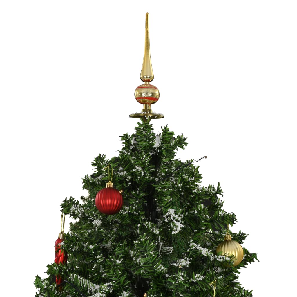 Kerstboom sneeuwend met paraplubasis 170 cm groen is nu te koop bij PeponiXL, paradijselijk wonen!