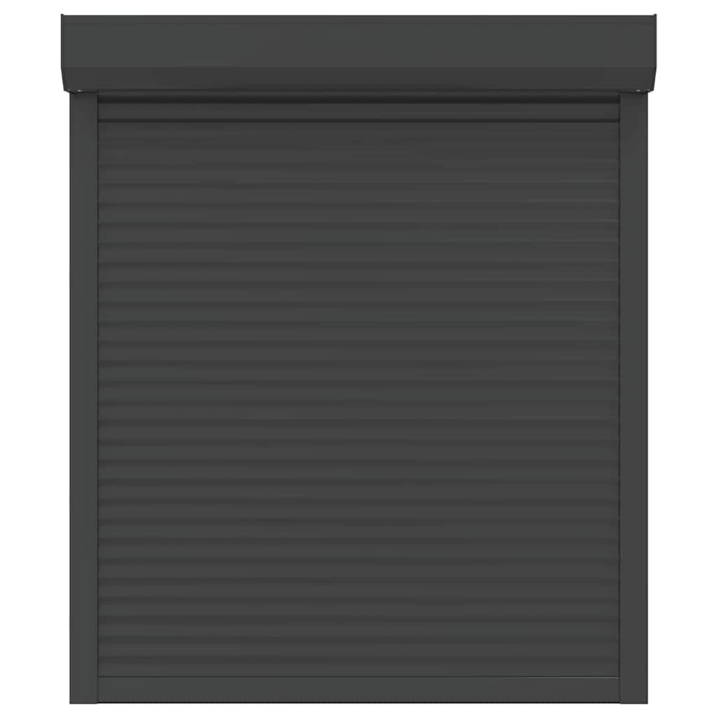 Rolluik 110x130 cm aluminium antracietkleurig is nu te koop bij PeponiXL, paradijselijk wonen!