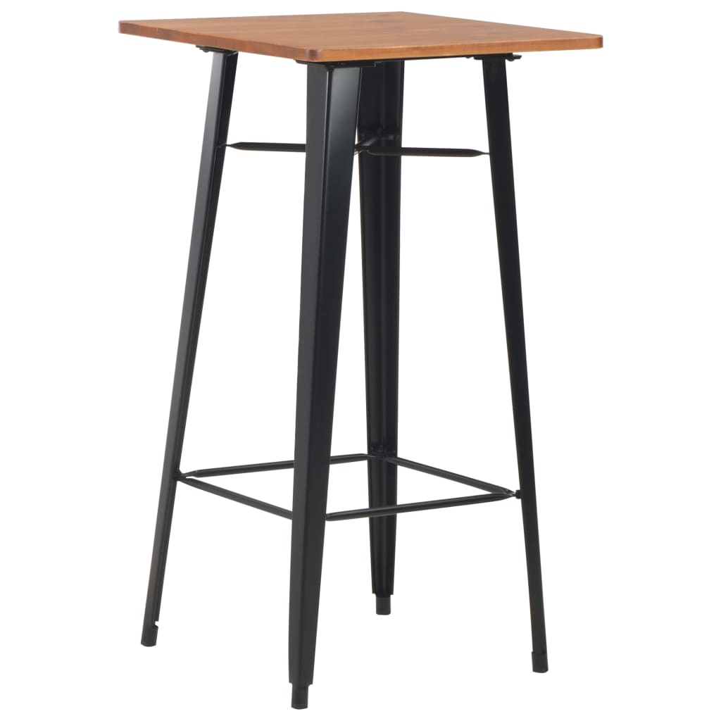 3-delige Barset staal bruin zwart is nu te koop bij PeponiXL, paradijselijk wonen!