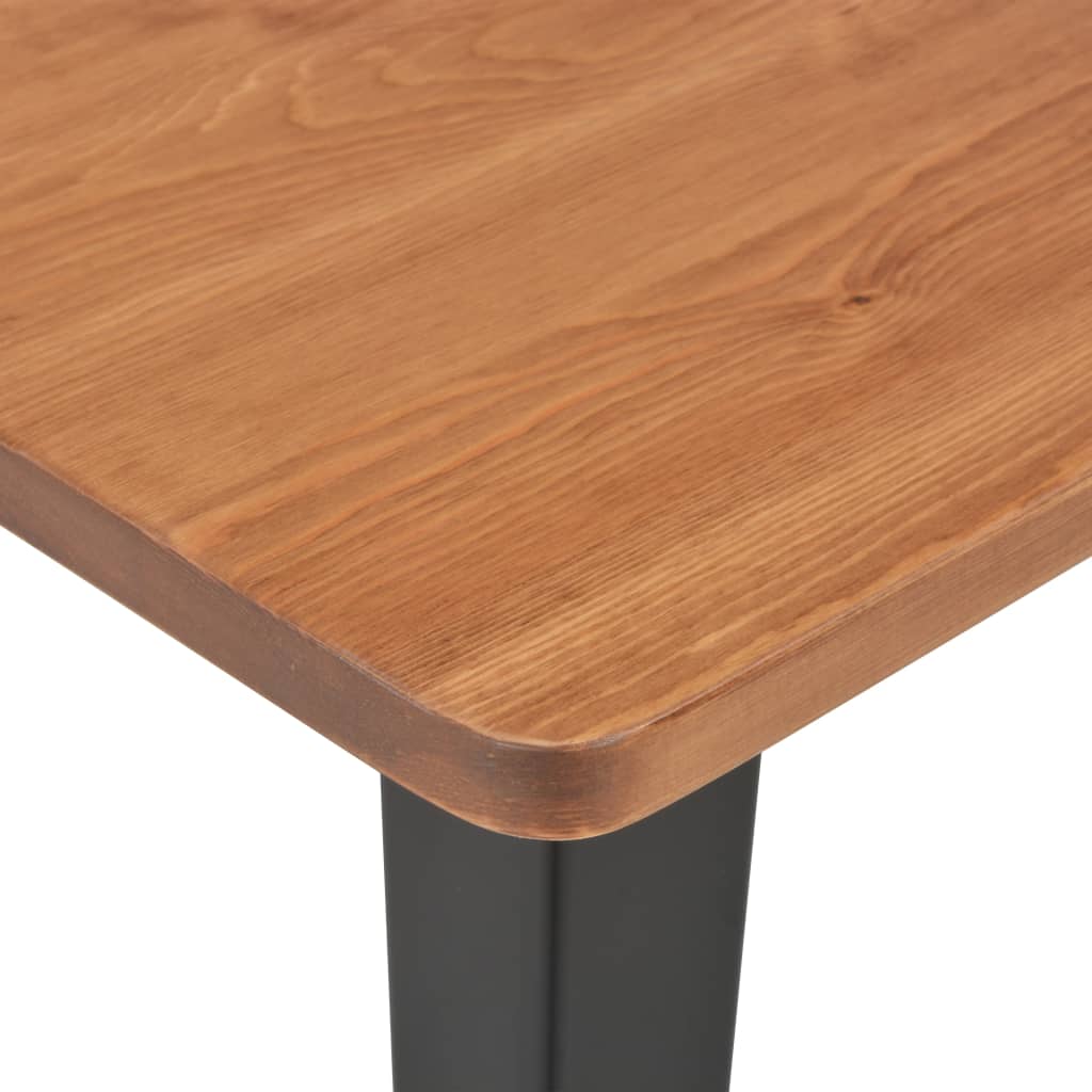 3-delige Barset staal bruin zwart is nu te koop bij PeponiXL, paradijselijk wonen!