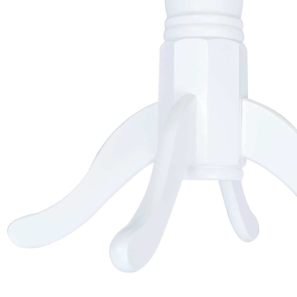 5-delige Eethoek massief rubberwood wit en bruin is nu te koop bij PeponiXL, paradijselijk wonen!