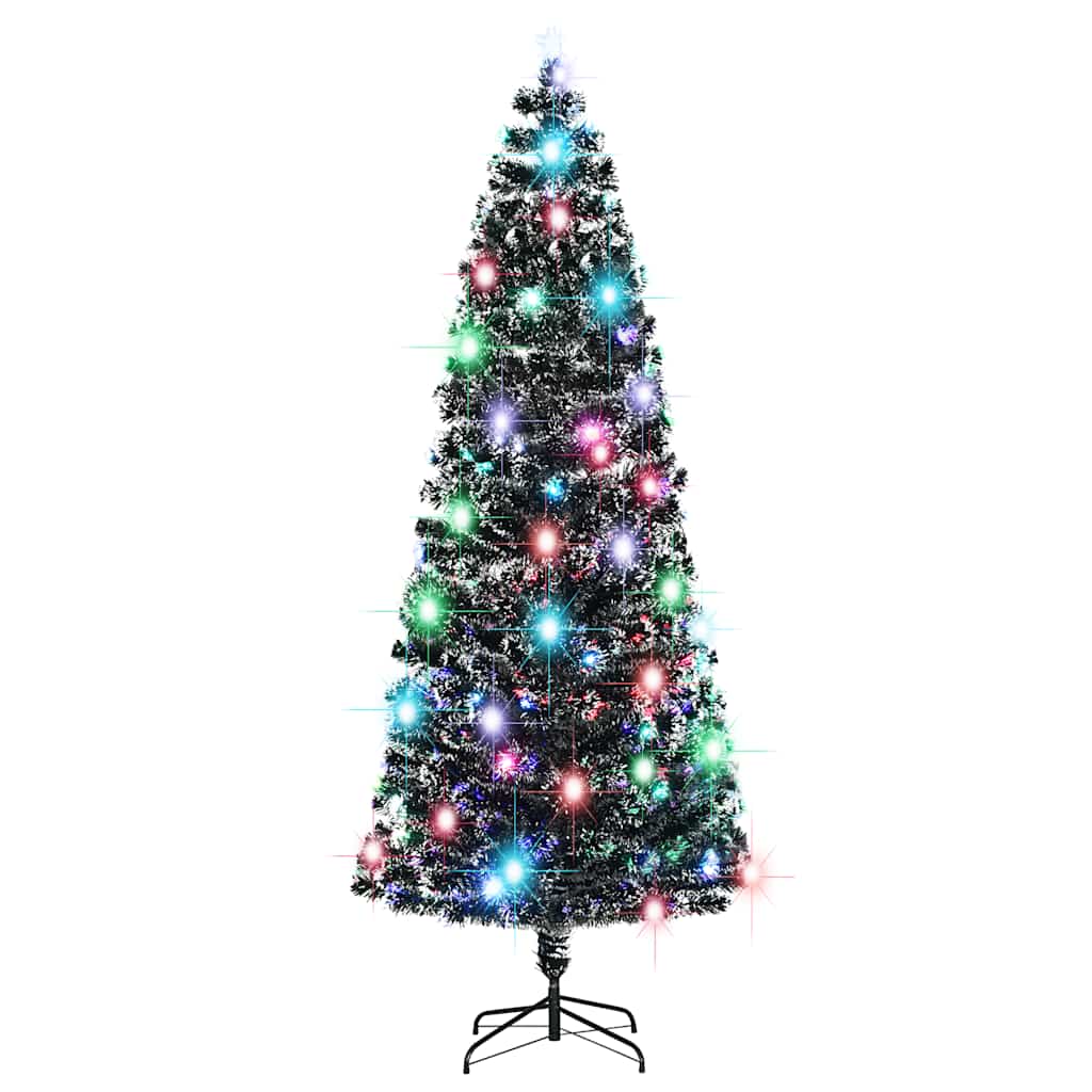 Voorverlichte kerstboom met standaard en LED 240 cm glasvezel is nu te koop bij PeponiXL, paradijselijk wonen!