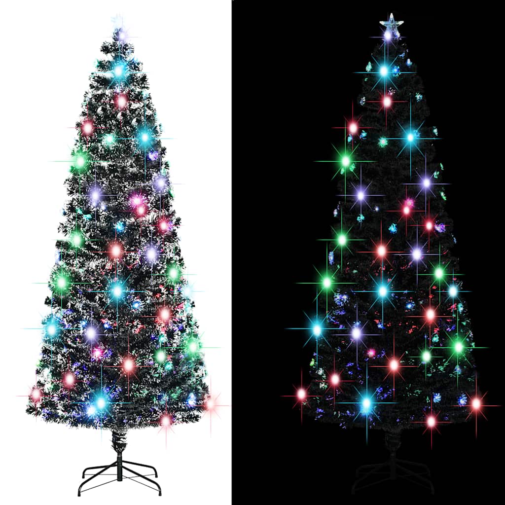 Voorverlichte kerstboom met standaard en LED 240 cm glasvezel is nu te koop bij PeponiXL, paradijselijk wonen!