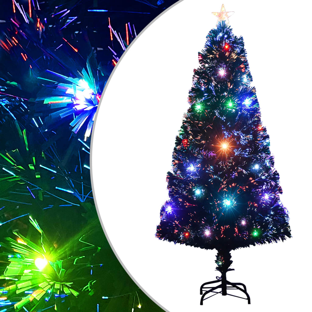 Voorverlichte kerstboom met standaard en LED 120 cm glasvezel is nu te koop bij PeponiXL, paradijselijk wonen!