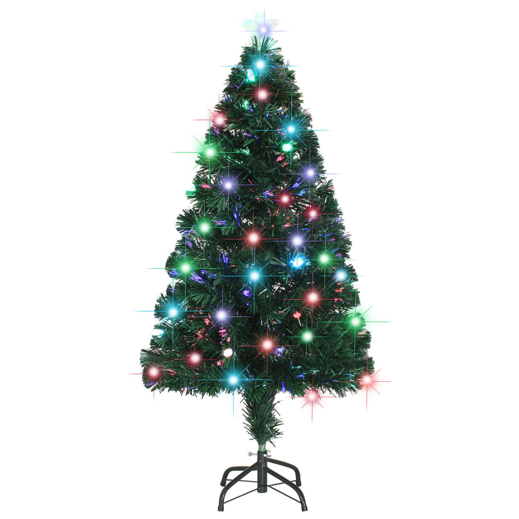 Voorverlichte kerstboom met standaard en LED 120 cm glasvezel is nu te koop bij PeponiXL, paradijselijk wonen!