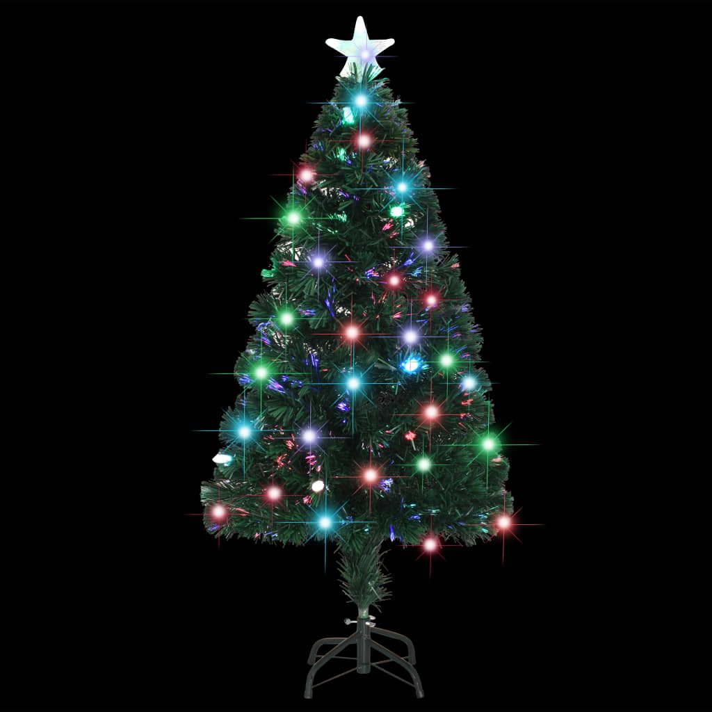 Voorverlichte kerstboom met standaard en LED 120 cm glasvezel is nu te koop bij PeponiXL, paradijselijk wonen!