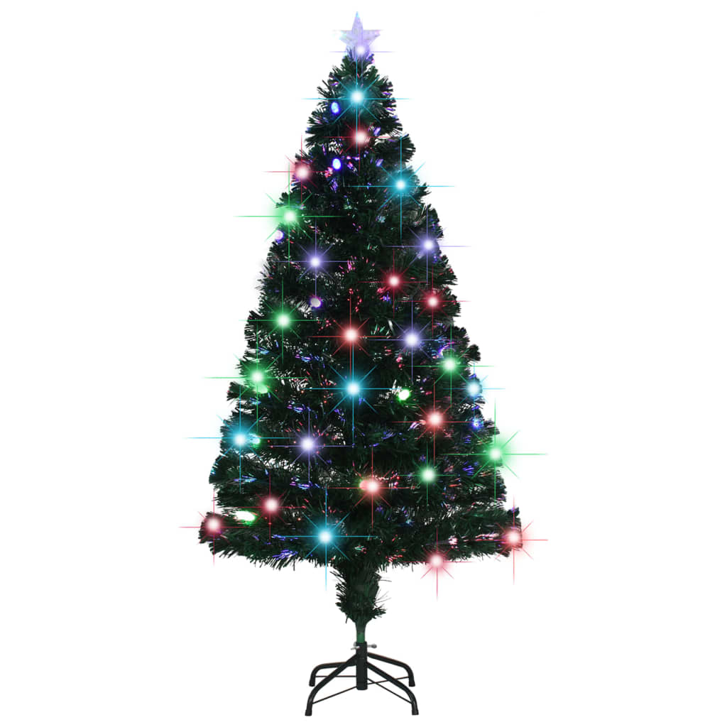 Voorverlichte kerstboom met standaard en LED 150 cm glasvezel is nu te koop bij PeponiXL, paradijselijk wonen!