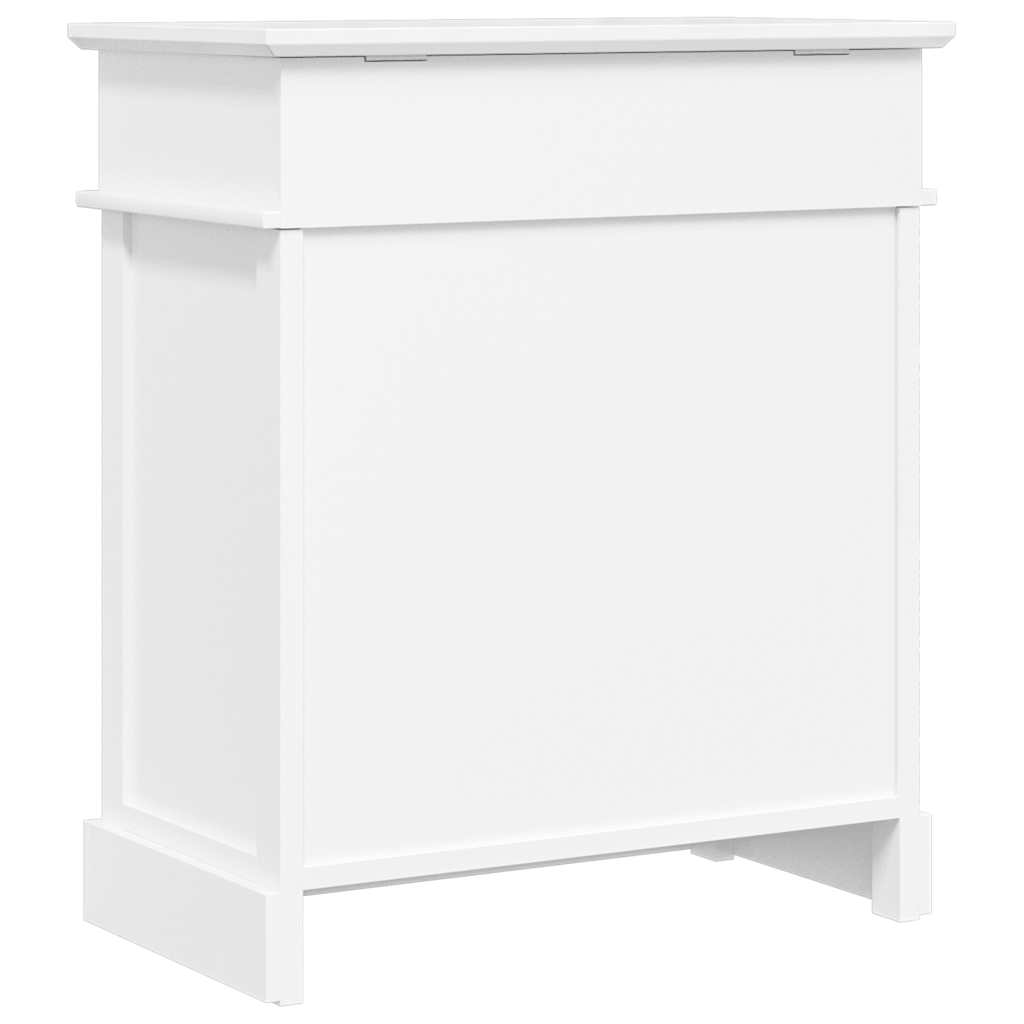 Schoenenkast 50x28x58 cm paulowniahout wit is nu te koop bij PeponiXL, paradijselijk wonen!