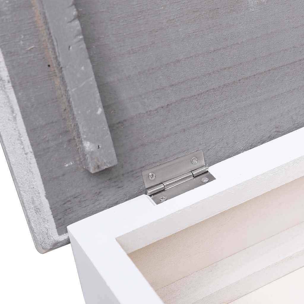 Schoenenkast 50x28x98 cm paulowniahout grijs is nu te koop bij PeponiXL, paradijselijk wonen!