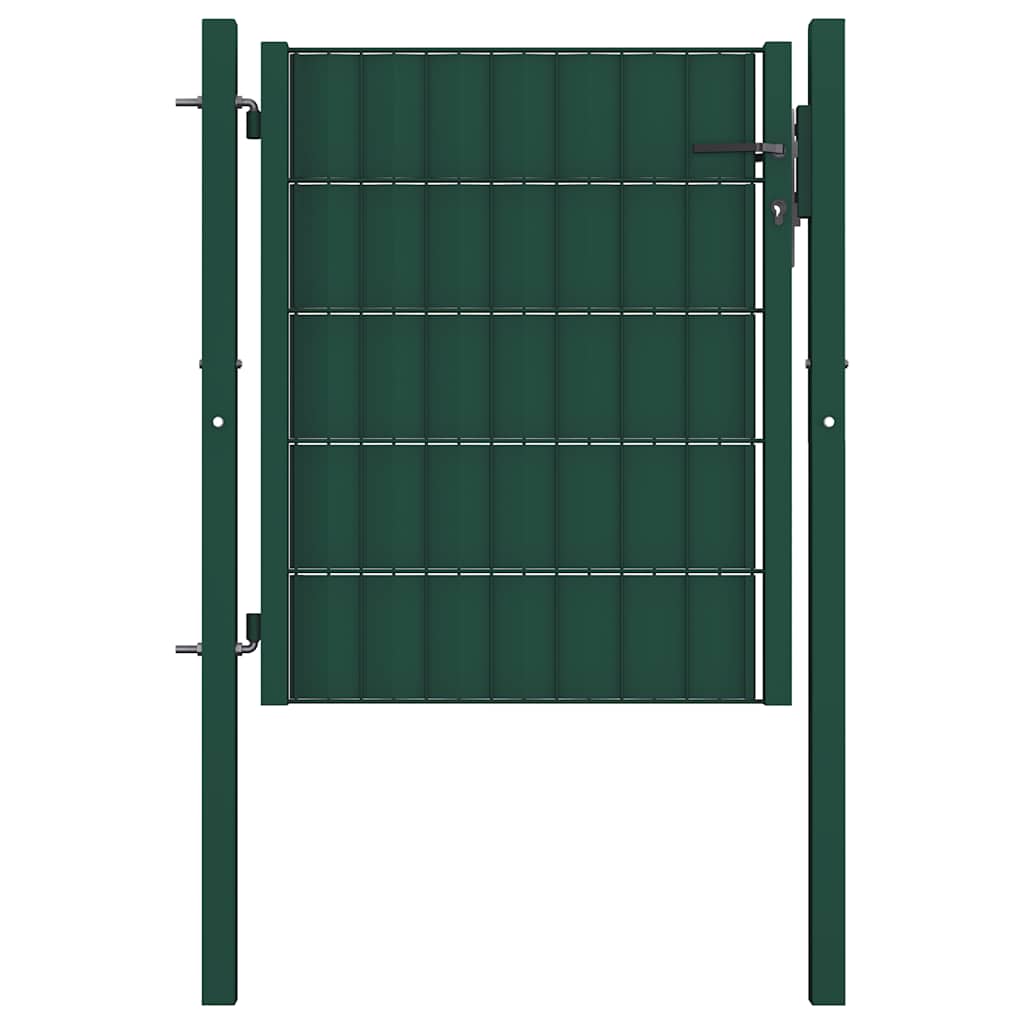 Hekpoort PVC en staal 100x81 cm Groen is nu te koop bij PeponiXL, paradijselijk wonen!