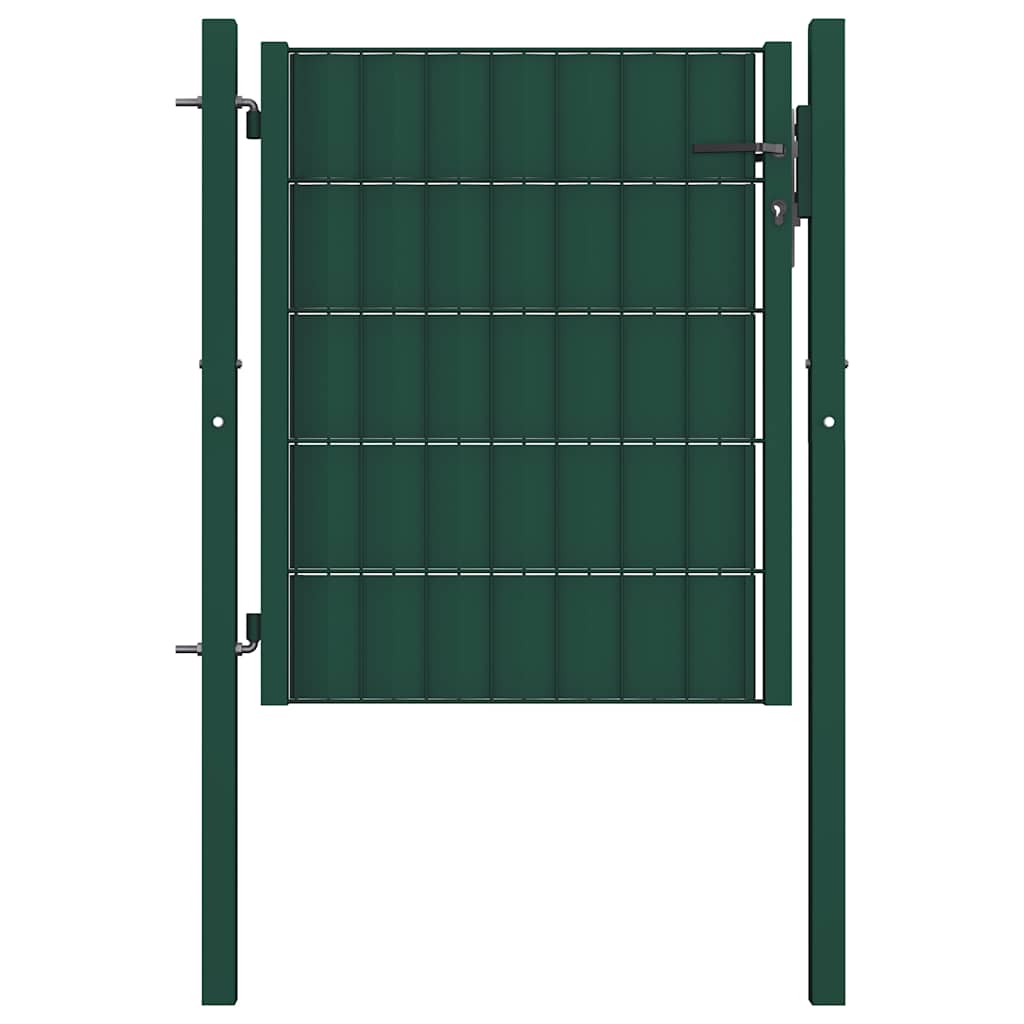 Hekpoort PVC en staal 100x100 cm Groen is nu te koop bij PeponiXL, paradijselijk wonen!