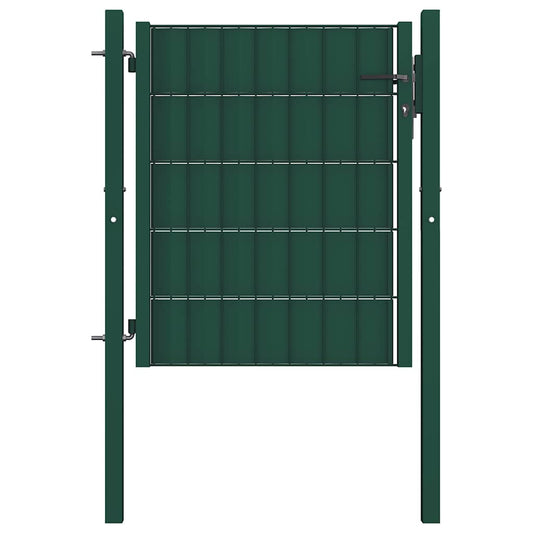 Hekpoort PVC en staal 100x100 cm Groen is nu te koop bij PeponiXL, paradijselijk wonen!