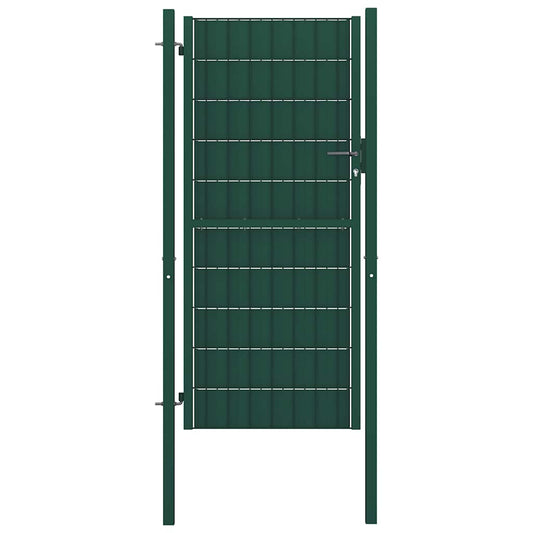 Hekpoort PVC en staal 100x164 cm Groen is nu te koop bij PeponiXL, paradijselijk wonen!