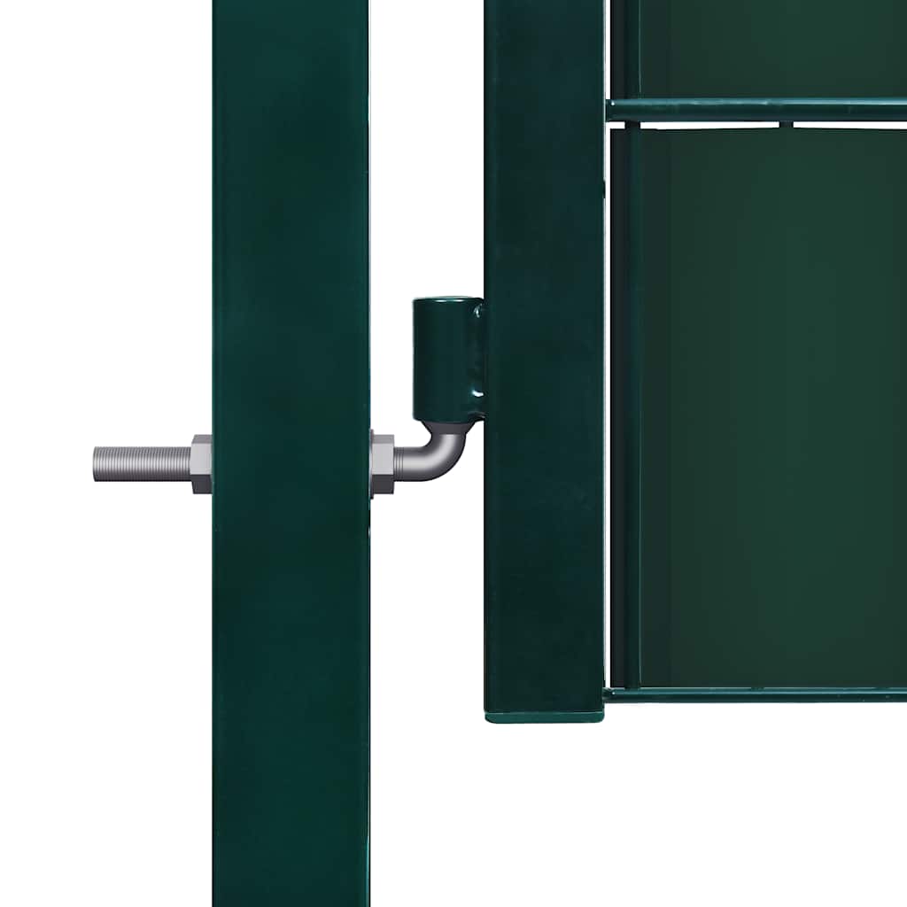 Hekpoort PVC en staal 100x164 cm Groen is nu te koop bij PeponiXL, paradijselijk wonen!