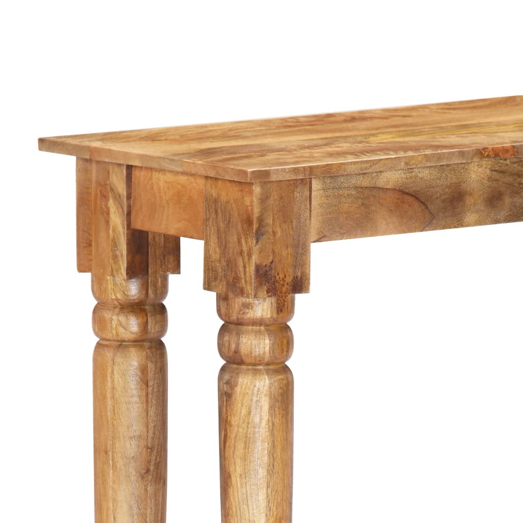 Consoletafel 110x35x77 cm Massief mangohout is nu te koop bij PeponiXL, paradijselijk wonen!