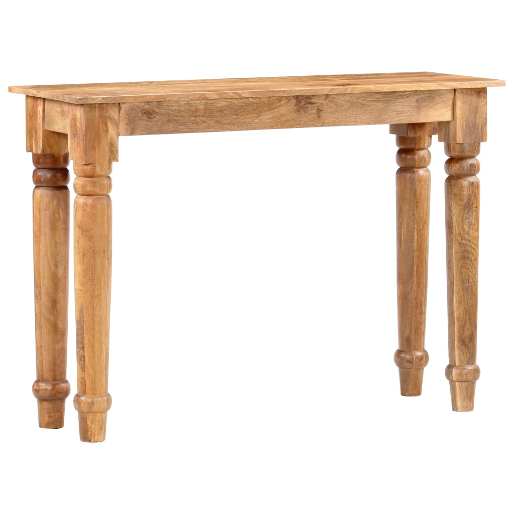 Consoletafel 110x35x77 cm Massief mangohout is nu te koop bij PeponiXL, paradijselijk wonen!