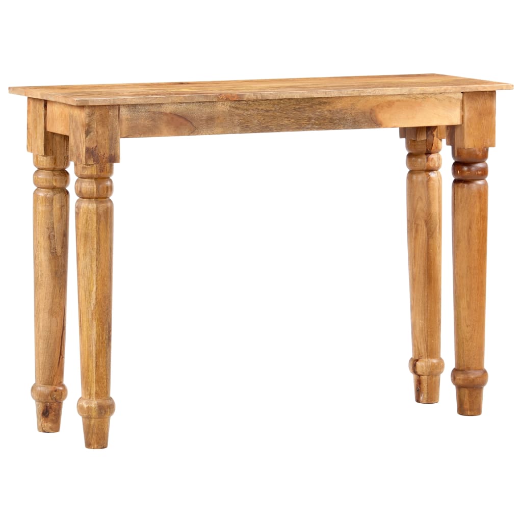 Consoletafel 110x35x77 cm Massief mangohout is nu te koop bij PeponiXL, paradijselijk wonen!