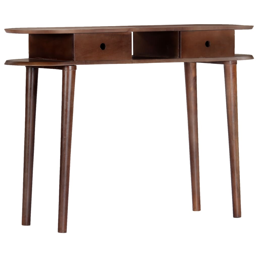 Consoletafel 110x35x76 cm Massief Acaciahout is nu te koop bij PeponiXL, paradijselijk wonen!