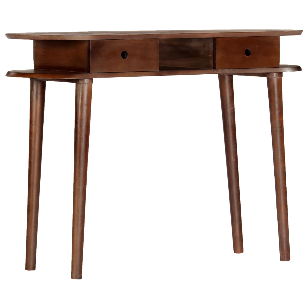 Consoletafel 110x35x76 cm Massief Acaciahout is nu te koop bij PeponiXL, paradijselijk wonen!