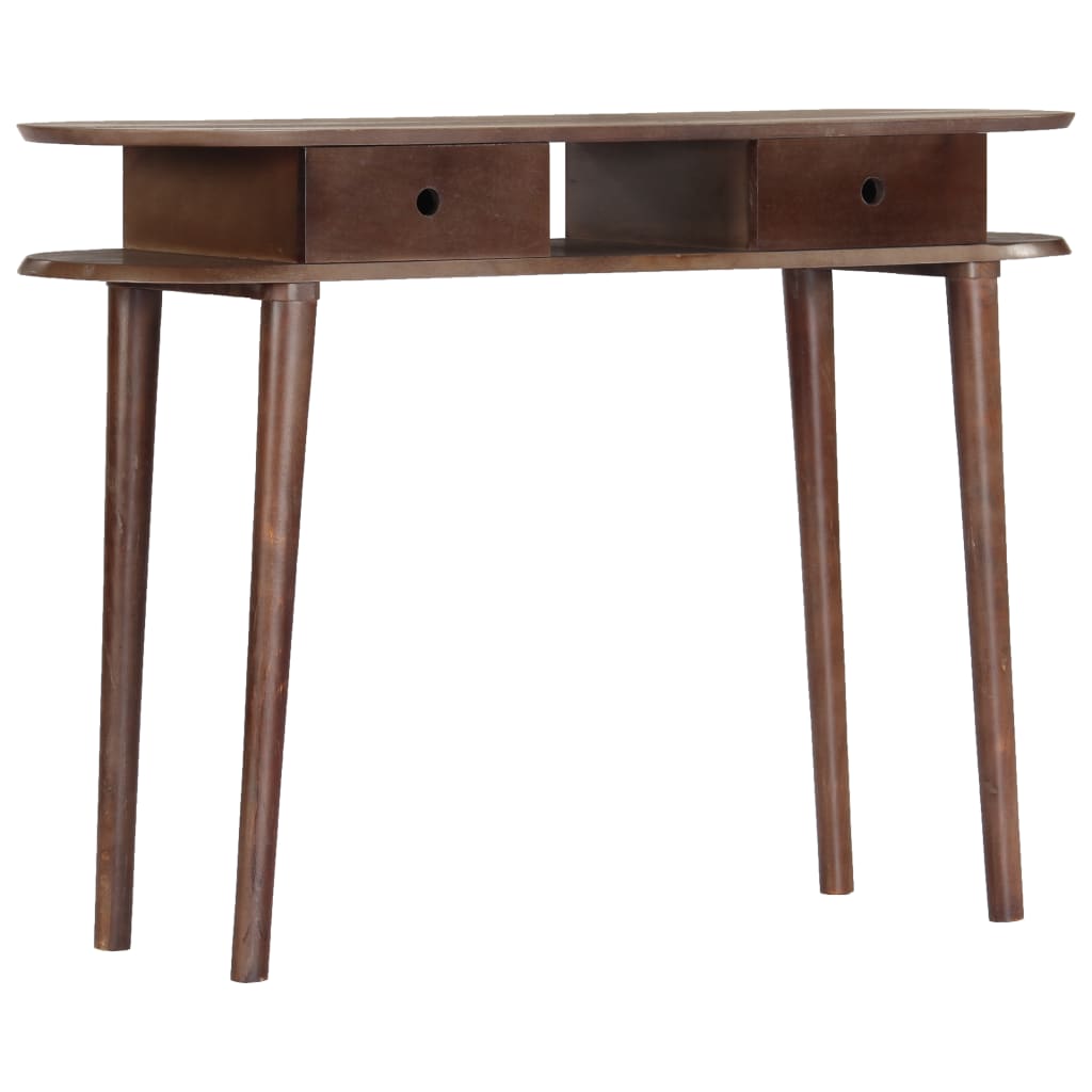 Consoletafel 110x35x76 cm Massief Acaciahout is nu te koop bij PeponiXL, paradijselijk wonen!