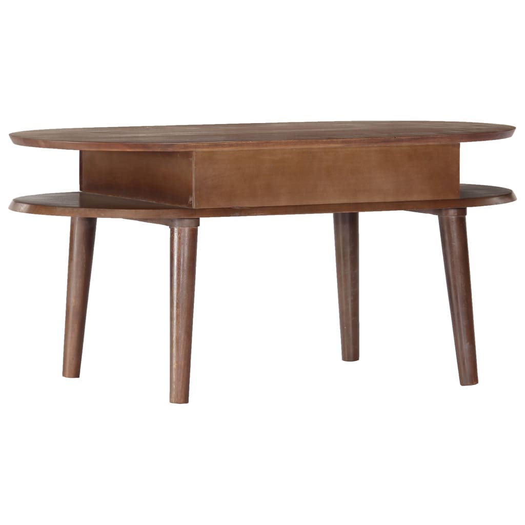 Salontafel 100x50x46 cm massief acaciahout is nu te koop bij PeponiXL, paradijselijk wonen!