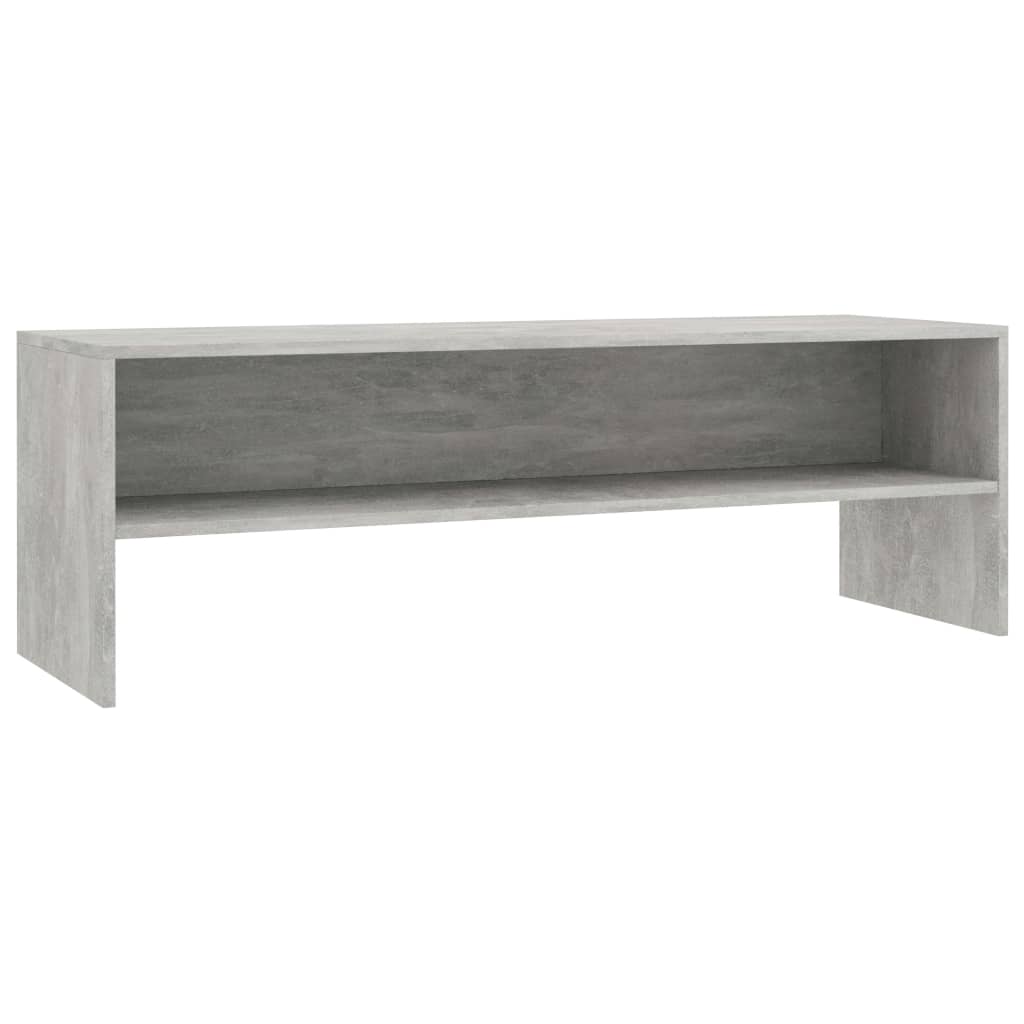 Tv-meubel 120x40x40 cm bewerkt hout betongrijs is nu te koop bij PeponiXL, paradijselijk wonen!