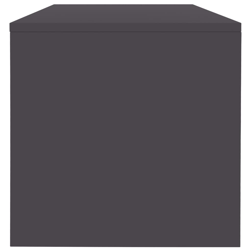 Salontafel 100x40x40 cm bewerkt hout grijs is nu te koop bij PeponiXL, paradijselijk wonen!