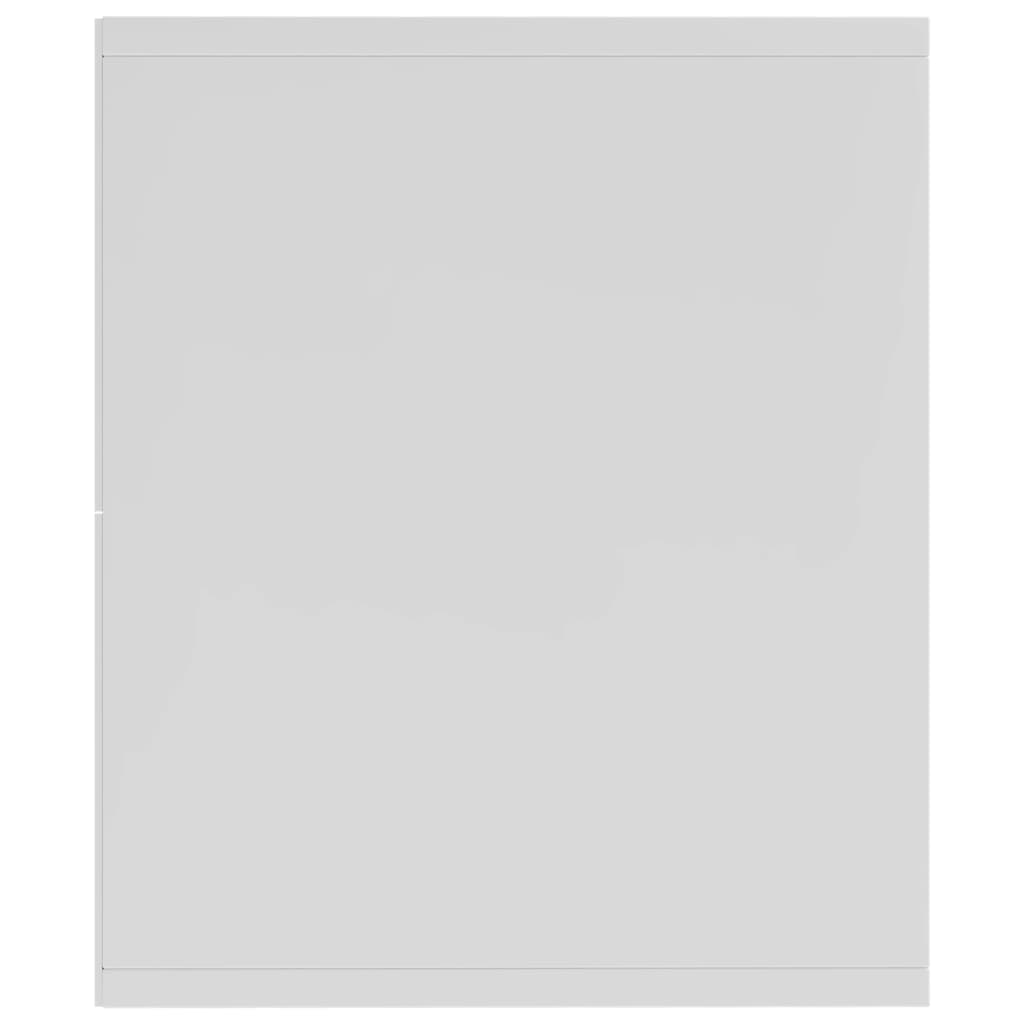 Boekenkast/tv-meubel 36x30x114 cm bewerkt hout wit is nu te koop bij PeponiXL, paradijselijk wonen!