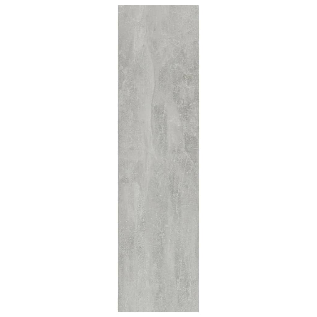 Boekenkast/tv-meubel 36x30x114 cm bewerkt hout betongrijs is nu te koop bij PeponiXL, paradijselijk wonen!