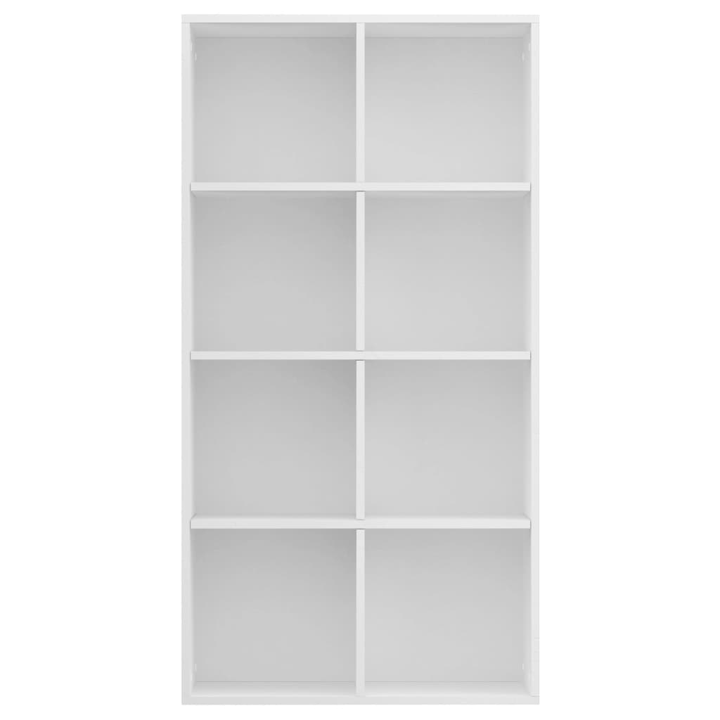 Boekenkast/dressoir 66x30x130 cm bewerkt hout wit is nu te koop bij PeponiXL, paradijselijk wonen!